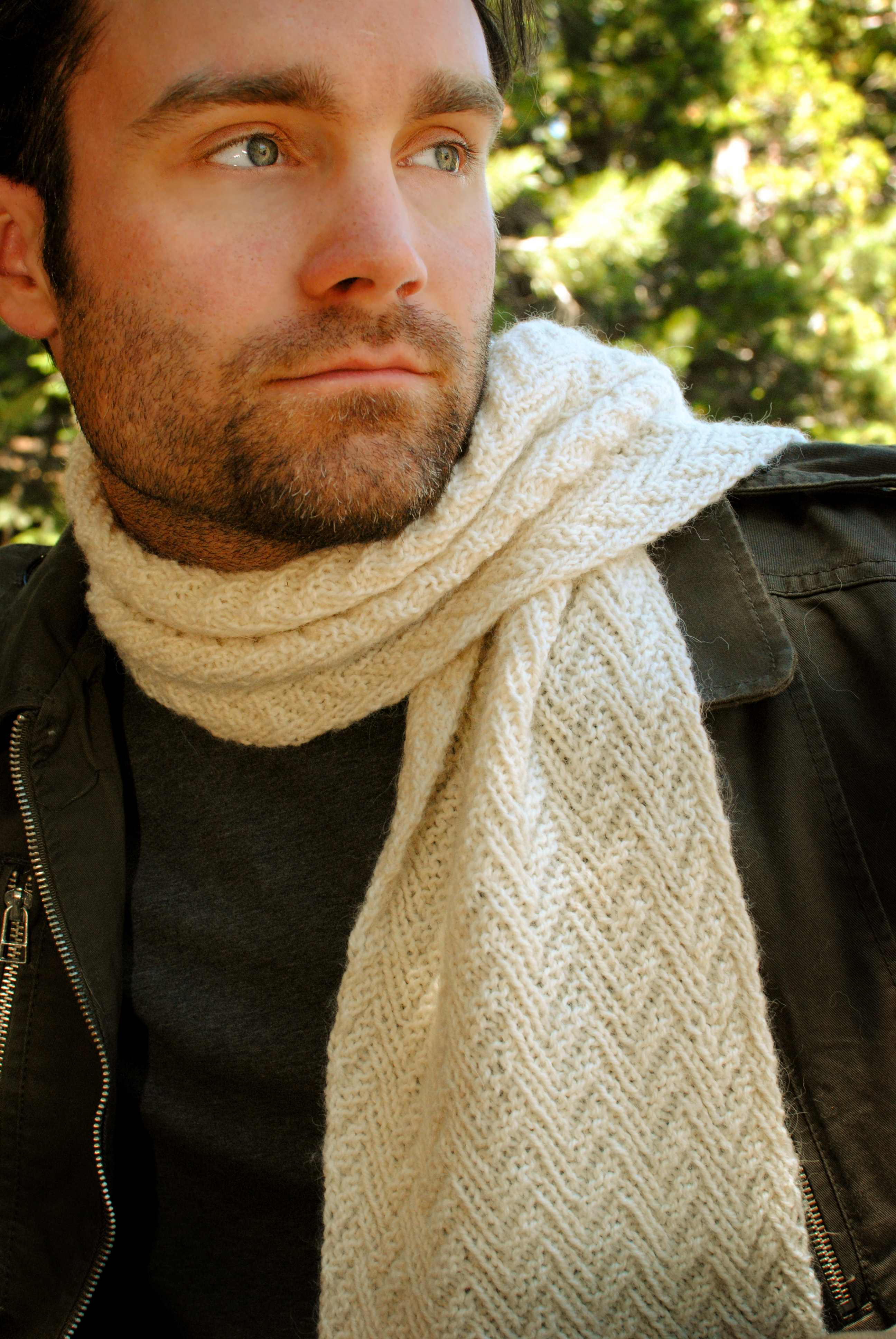 Herringbone Parallelogram Scarf Pattern is up for sale today – Our ...